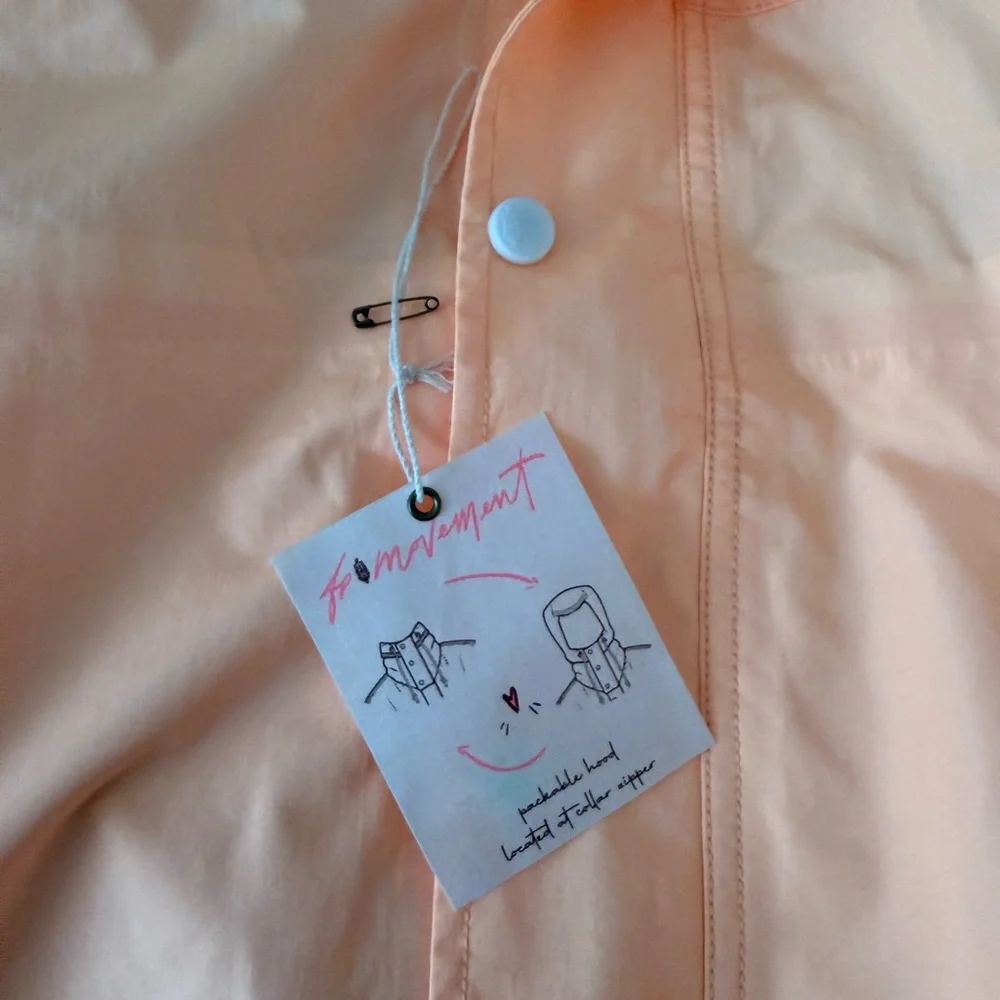 Free People Movement Rain and Shine Jacket in Morning Sun Size Small - Picture 8 of 12